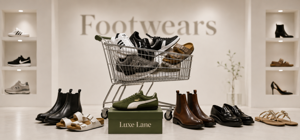 footwears with trolley